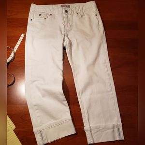 Banana Republic "Clam Digger" Cropped Jeans,  Size 28/6